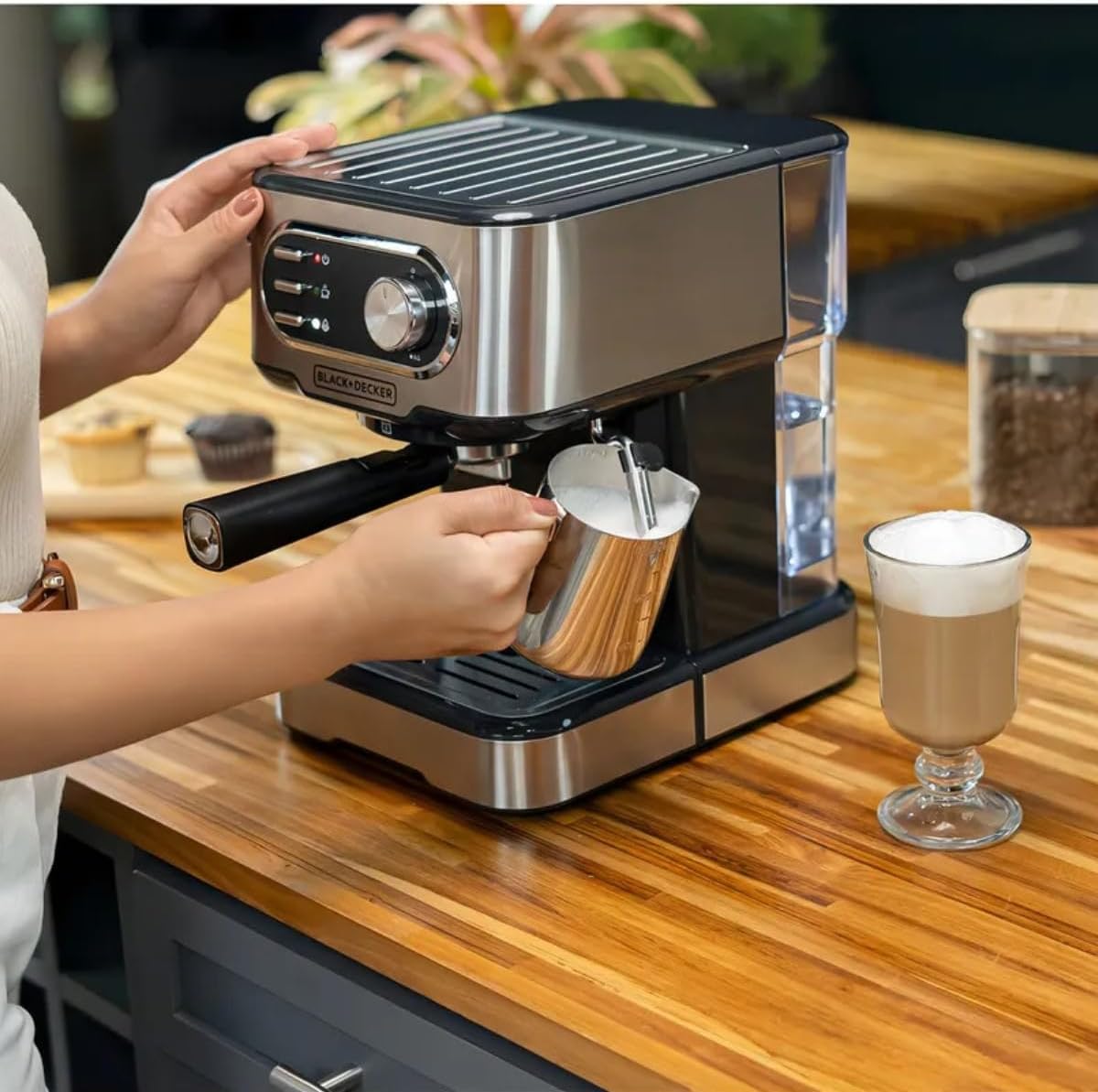 Cafeteira Espresso Black+Decker CE1100G Gourmand