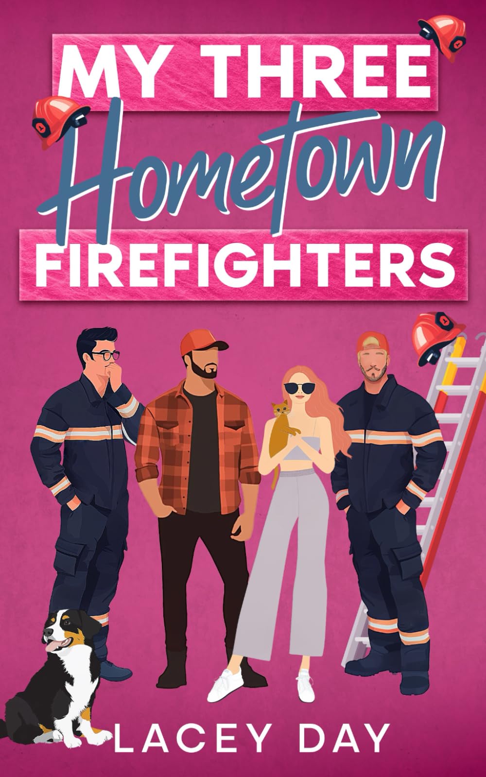 My Three Hometown Firefighters: A Spicy Small Town Reverse Harem Romance (Aspen Springs)