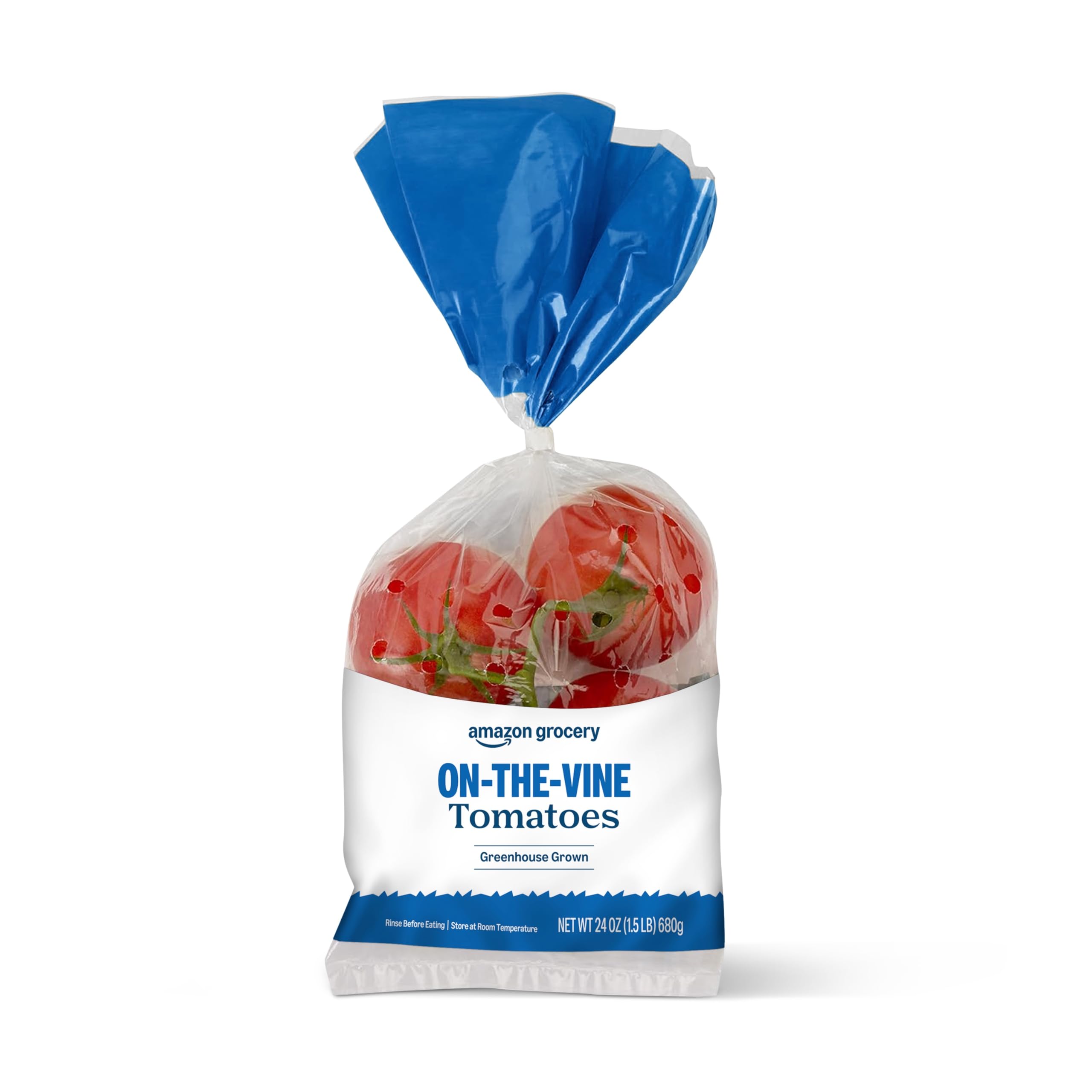 Amazon.com: Amazon Grocery, On-The-Vine Tomatoes, 24 Oz : Grocery