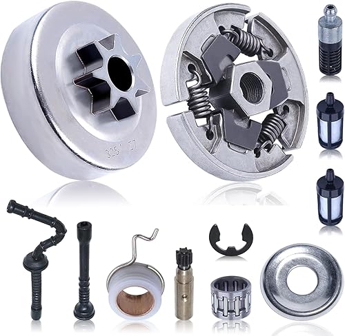 . Kit de bomba de aceite de piñón de tambor de embrague de 325 "para Stihl 021 023 025 MS230 MS250 Saw US, tambor de embrague .325"-7T, embrague,