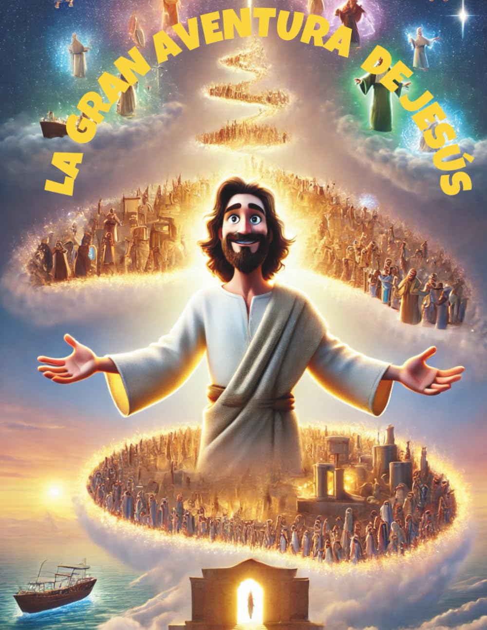 La Gran Aventura de Jesús: Una historia bíblica ilustrada para niños de hoy.