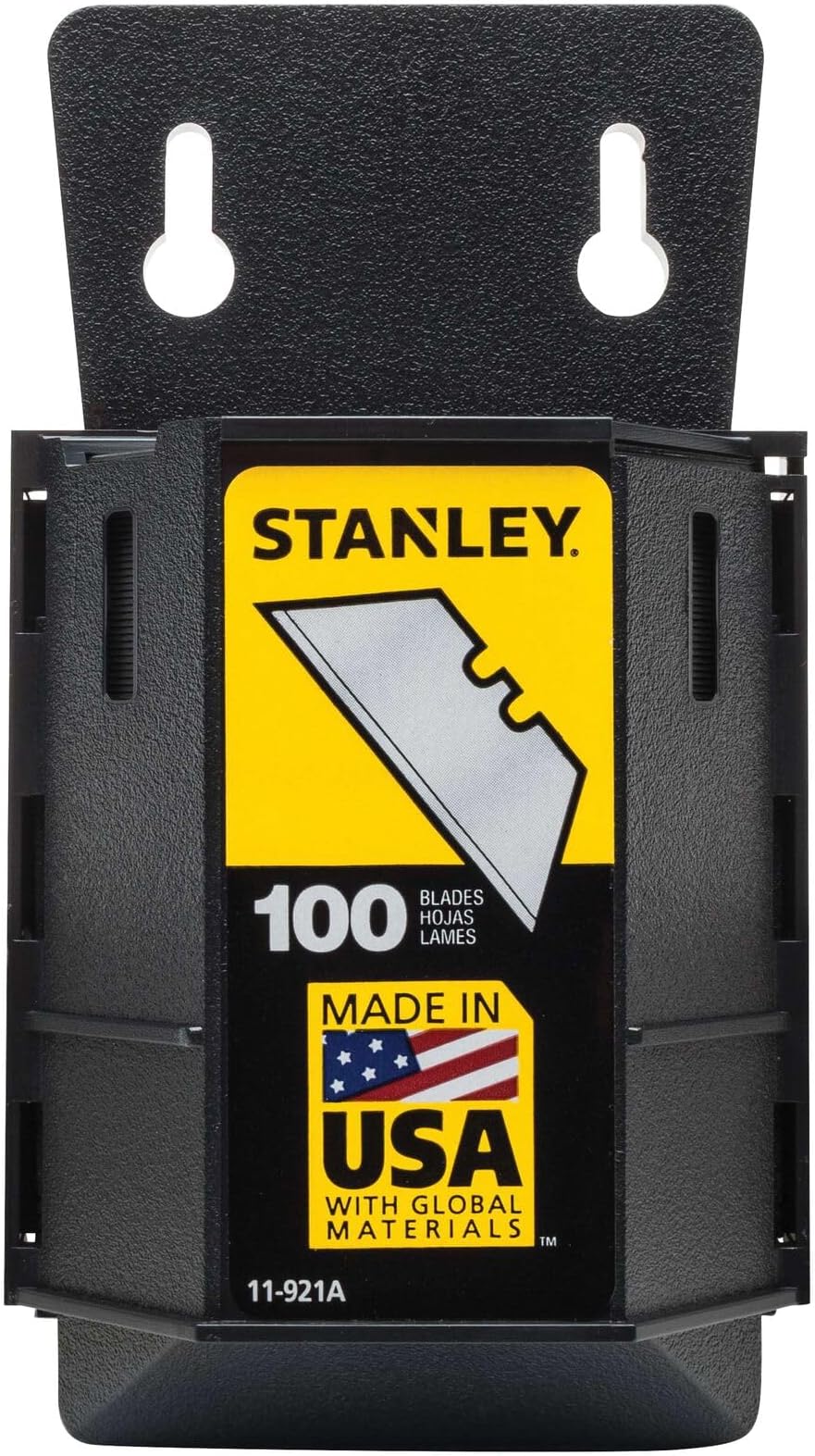 STANLEY 1992 Heavy-Duty Utility Blade With Dispenser (100pk)
