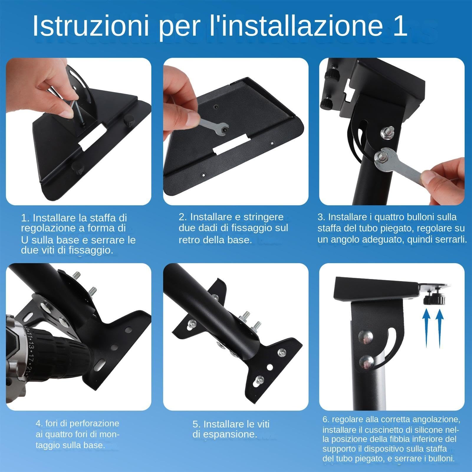 Supports De Montage D'Antenne Bras Orientable Pour Parabole Internet