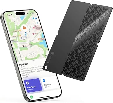 [Apple MFi Certified] Airtag Card Wallet Tracker