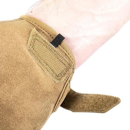 Miniatura 3 de LA Police Gear Guante Core Patrol para hombre, guantes de trabajo tácticos ligeros para hombres, compatibles con pantalla táctil