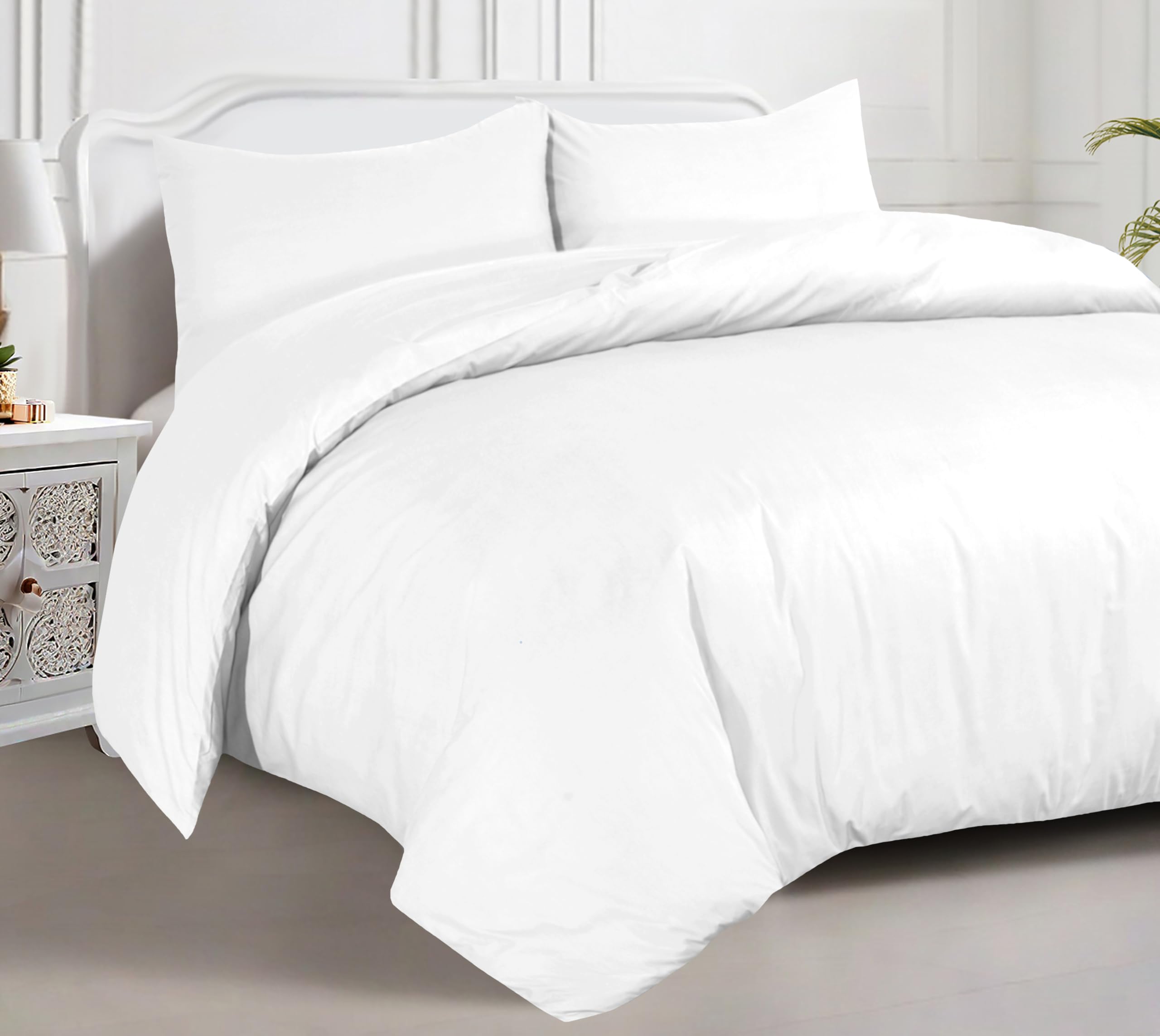 200TC Duvet Cover Bedding Set Single, Double, King - Image 2