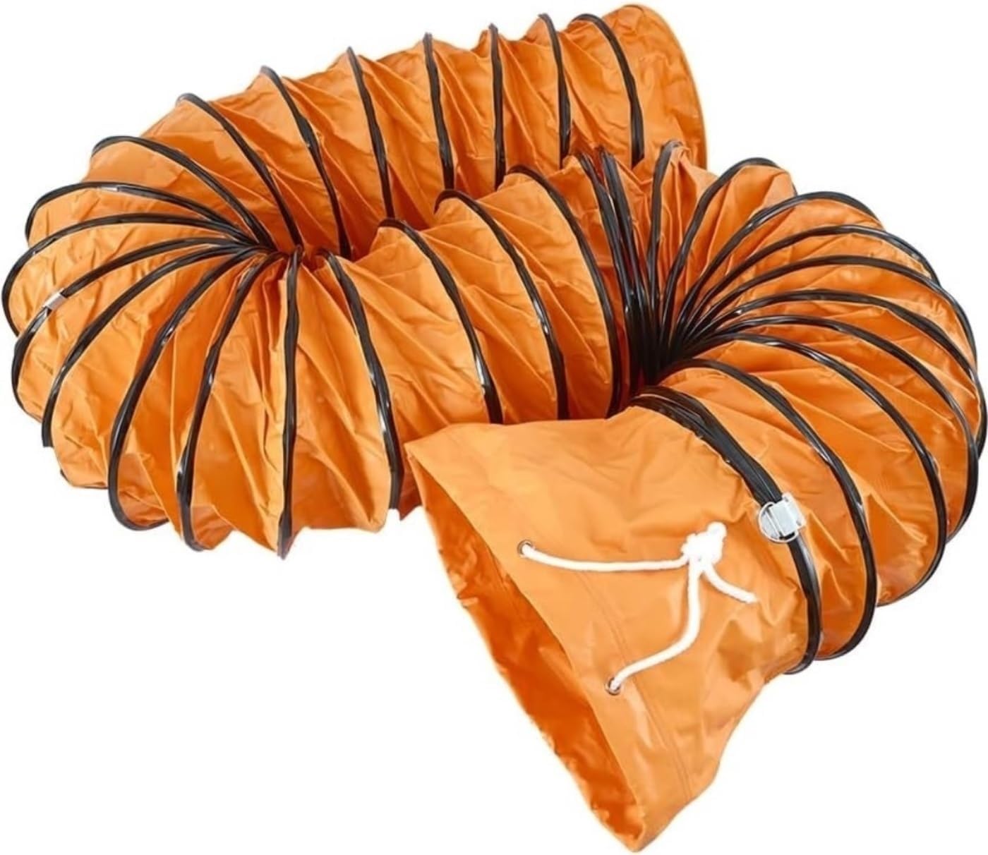 Heavy Duty Flexible Pvc Pipe Air Duct Hose 2m 3m 5m 10m, Waterproof Fire Rated Exhaust Vent Hose For Blower Exhaust Fan/Air Conditioner/Range Hood, Retractable(L-2m/6.5ft,Dia-900mm(35 1/2"))