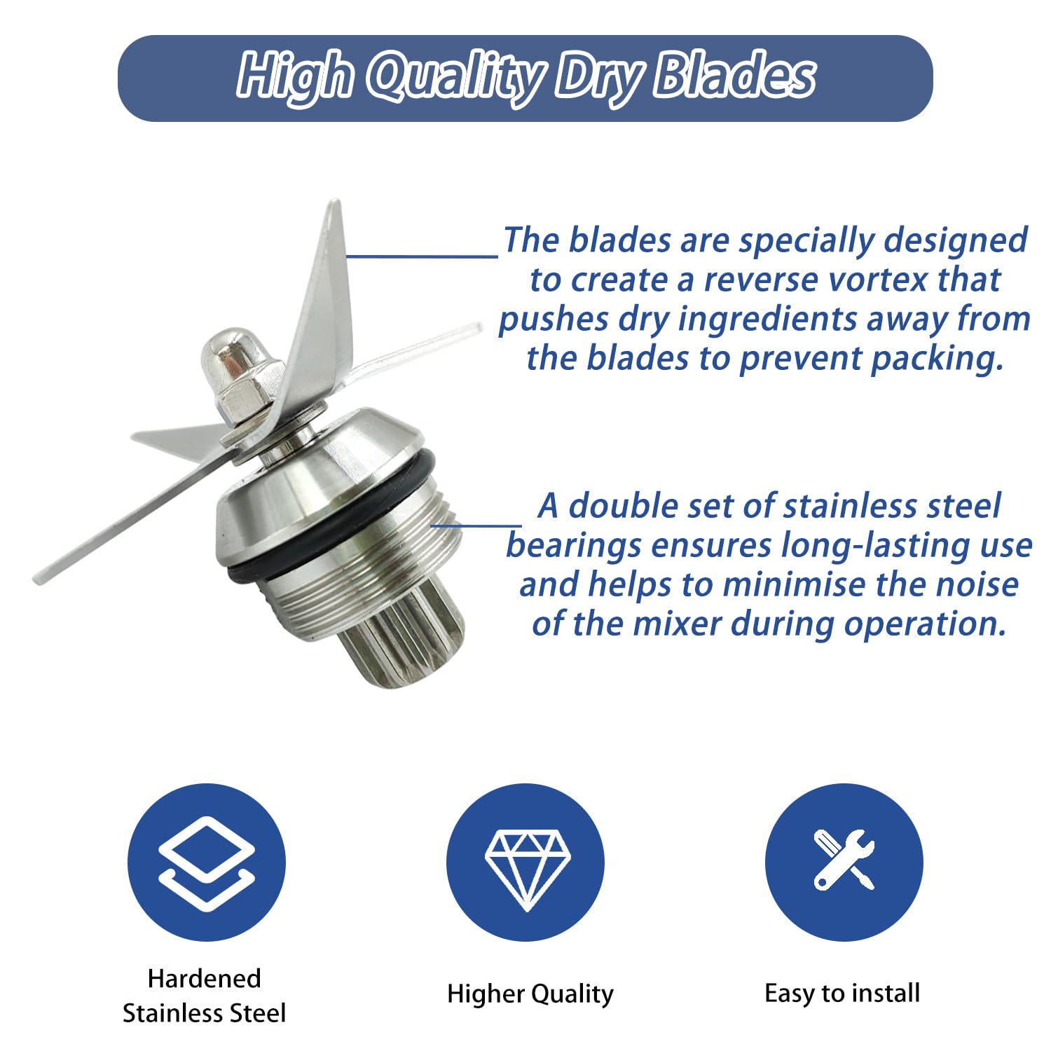 Vitamix Stainless Steel Blender Parts Blade For Vitamix 5200