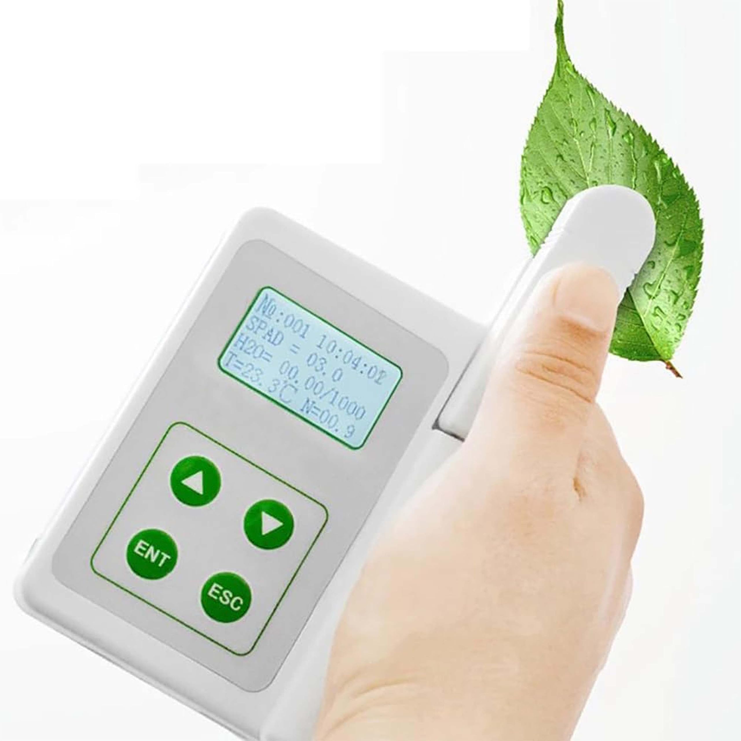 Tys-A Compteur De Chlorophylle Portable pour Tester La Chlorophylle des Plantes, Analyseur De Chlorophylle Portatif, Instrument Test De Nutrition des Plantes, Testeur De Chlorophylle