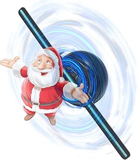 3DHologram Fan,Picture Fan Spinner with Bluetooth +Remote...