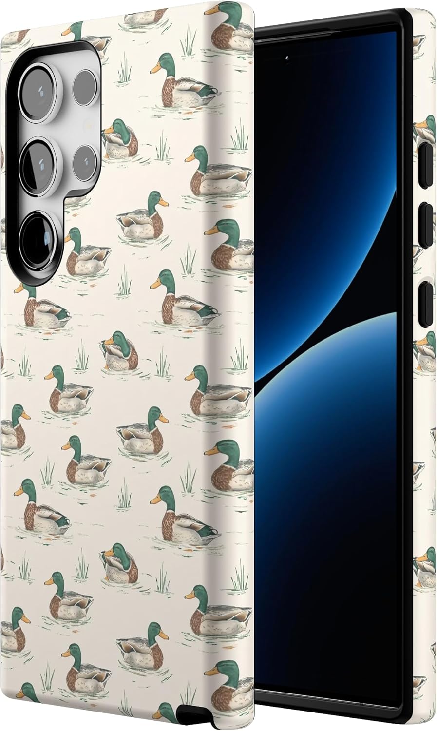 Casely Galaxy S24 Ultra Case | The Boyfriend Collection | Mallard & Co. | Essential Slim Dual-Layer Protective Design