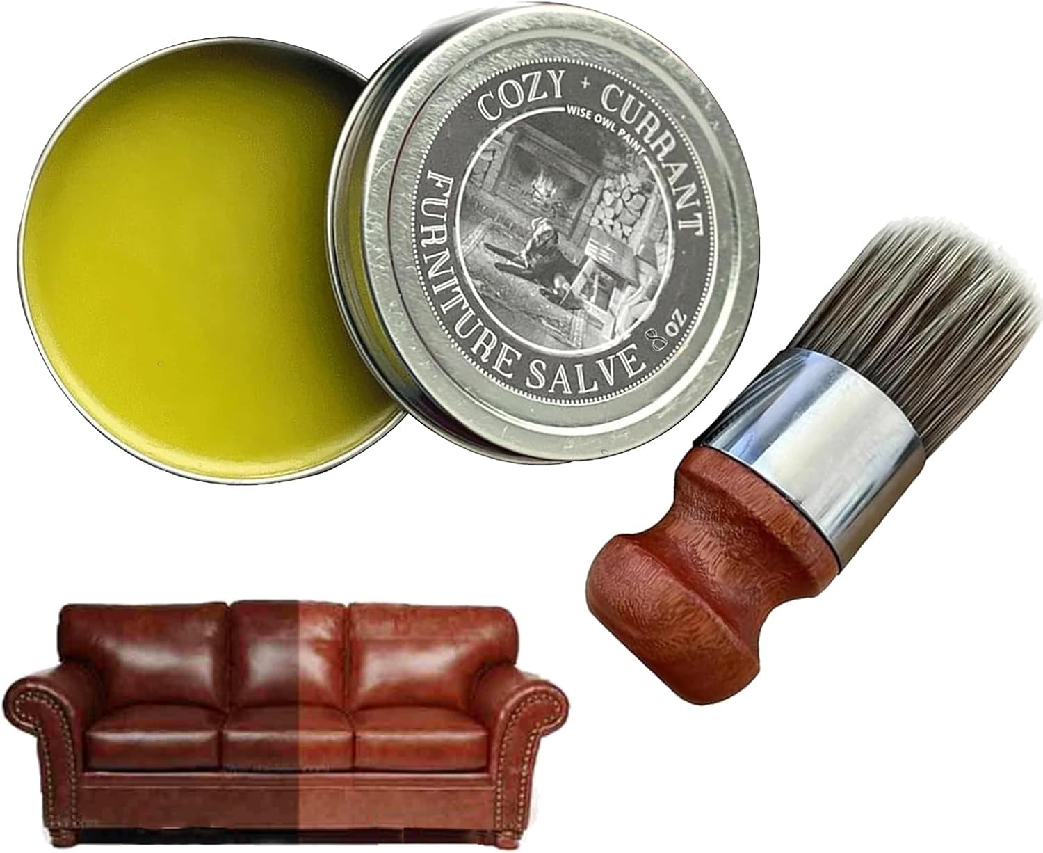 Kokovifyves Wise Owl Furniture Salve, Leather Furniture