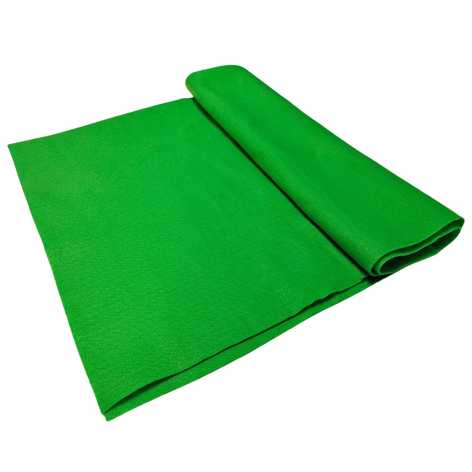Jtnohx Forest Green Felt, Felt Fabric for Crafting Soft Fabric Sheets for Art and Sewing Projects 1.4mm Thick 91x135CM Flexible