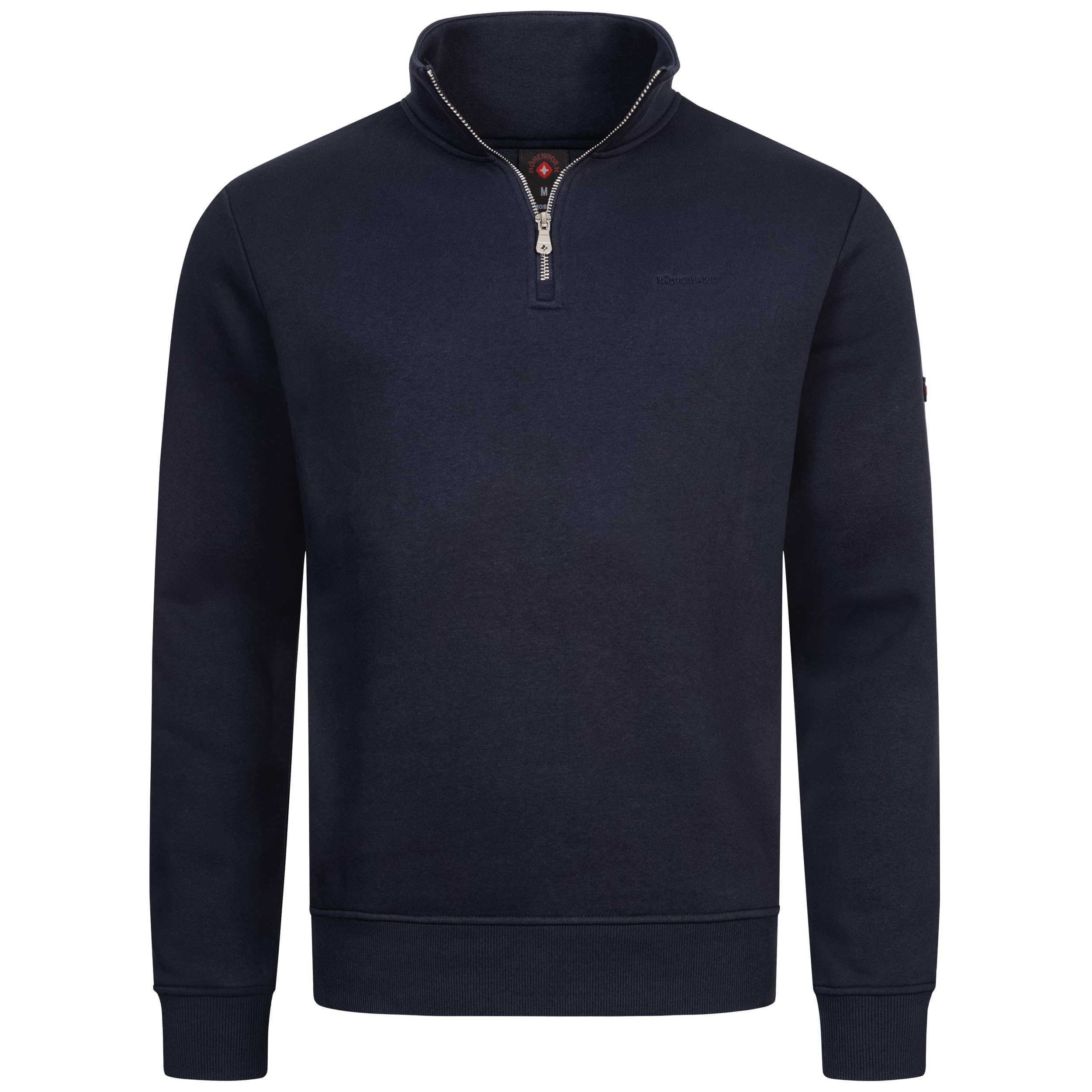 Höhenhorn Troiberg Pull pour Homme avec col zippé 1/4 Bleu 3XL Bleu 3XL