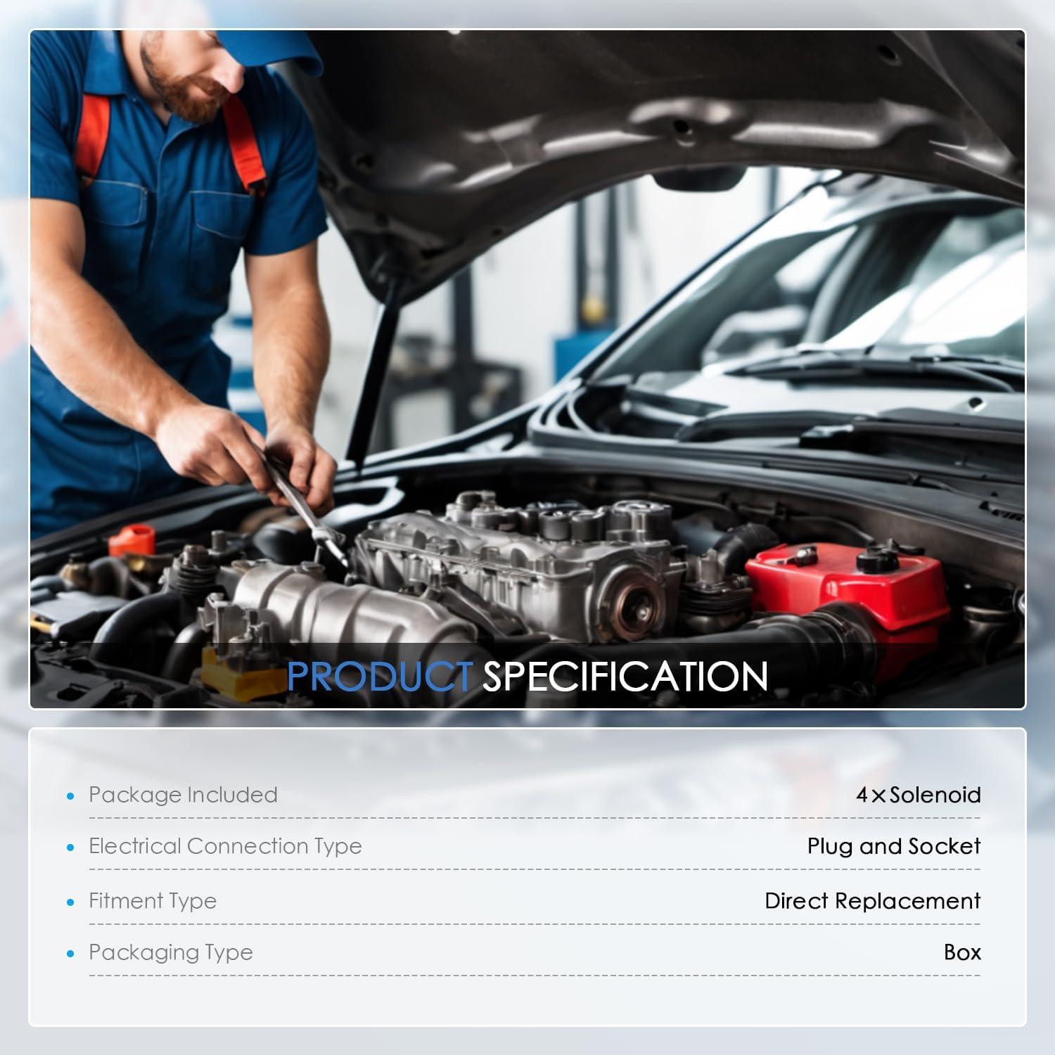 Exhaust Intake Engine Variable Valve Timing Solenoid Camshaft Position Actuator OCV V6 3.5L Compatible with Toyota Avalon Camry Highlander RAV4 Sienna Venza ES350 RX350 Replaces 153300P030 153400P020