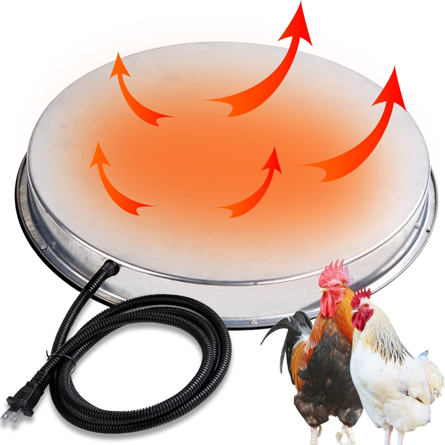 Buy fuzzybird Poultry Water Heater Base, 15 Watt Winter DeIcer