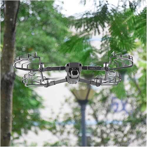 Miniatura 4 de SeiZed Protector de hélice para DJI Mavic 2 ProZoom Drone Props Protector de hélice totalmente cerrado, accesorio para cubierta del ventilador de