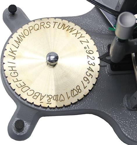 Miniatura 6 de CGOLDENWALL Grabador de anillo interior Stamper Joyería Anillo Máquina de grabado