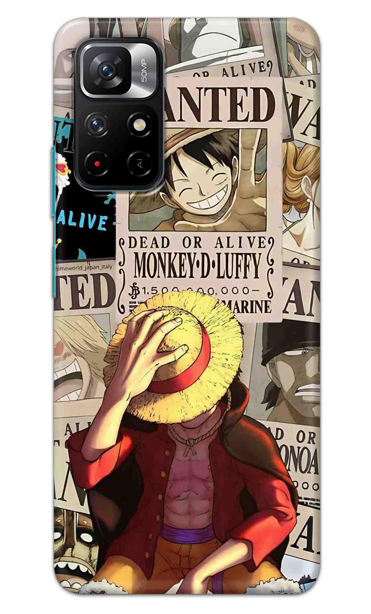 NDCOM for Compatible with Redmi Note 11T 5G Back Cover, Poco M4 Pro 5G Back Cover Anime One Piece Wanted Luffy (B0CM42SN5D) Amazon Price History, Amazon Price Tracker