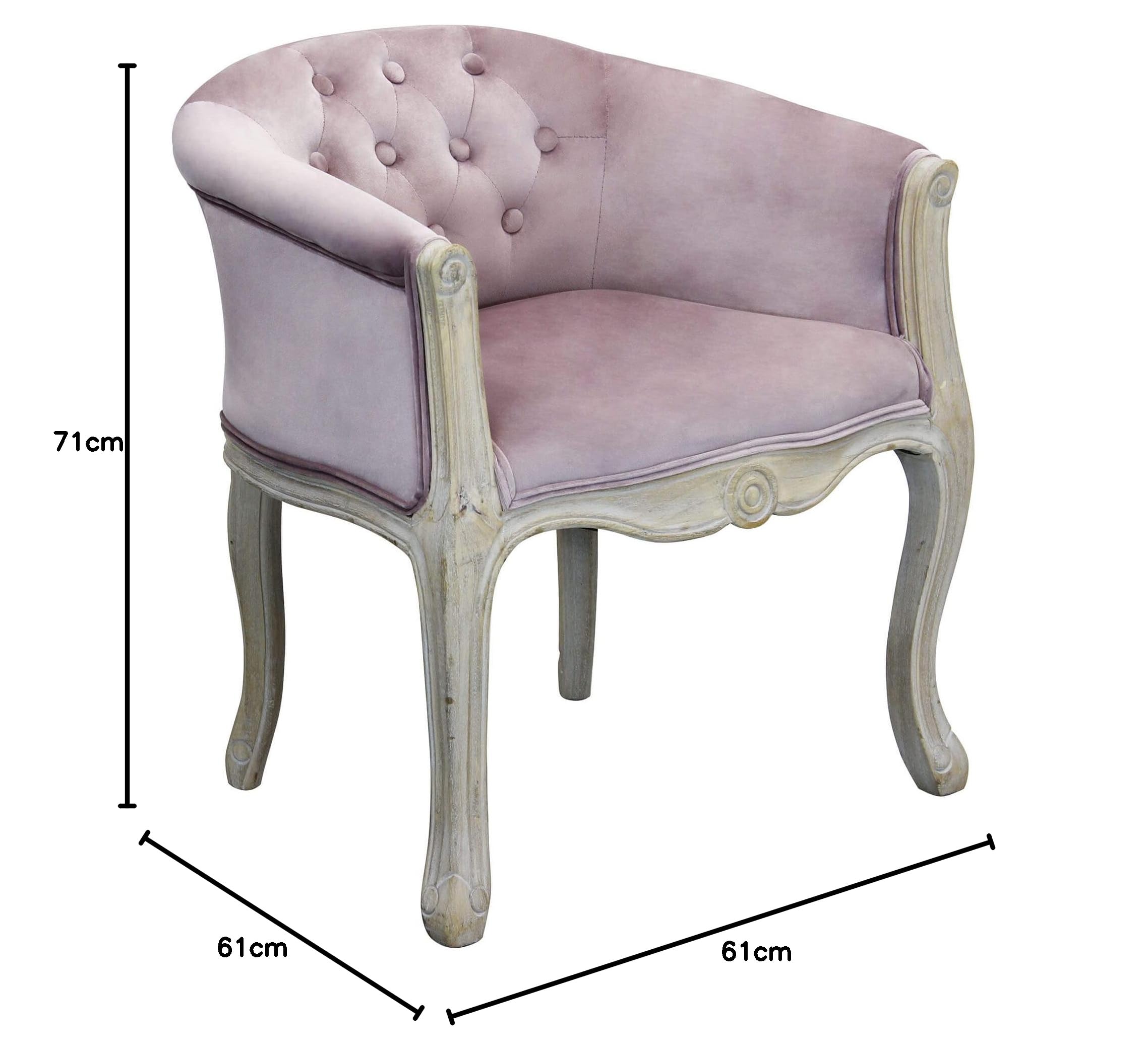 milani home LIPSO - poltrona vintage