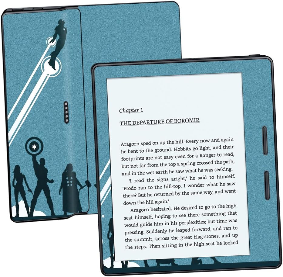 MightySkins Skin Compatible with Amazon Kindle Oasis 6" (8th Gen) - Super Squad | Protective, Durable, and Unique Vinyl Decal wrap Cover | Easy to Apply, Remove, and Change Styles | Made in The USA