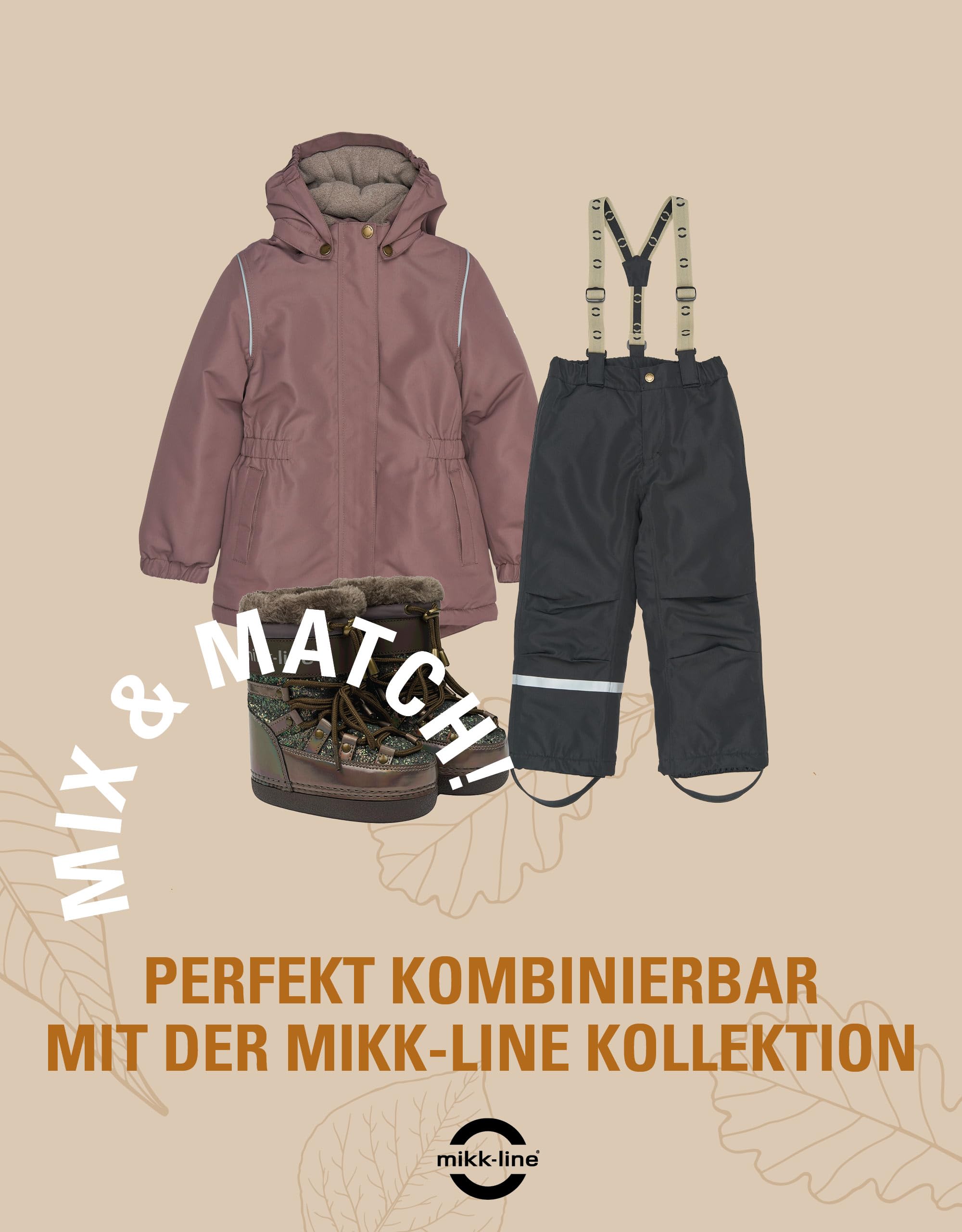 Mikk-line Giacca invernale per bambini (80/152), giacca calda, riflettente e impermeabile, traspirante e antivento, con colonna d'acqua di 20.000 mm, perfetta come giacca da neve
