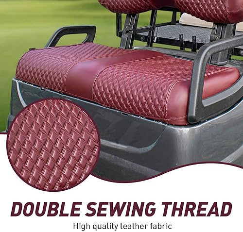 Miniatura 3 de NOKINS Fundas de asiento de carrito de golf para Yamaha Drive Drive2 OEM Cojín de asiento ordinario, respaldo de asiento delantero Funda de asiento