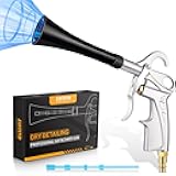 JASTIND Tornado Car Cleaning Gun, Powerful Dry Car Detailing Air Gun Blower with Replacement Blasting Tube, Brass 1/4 IN NPT Quick Connector, Metal Air Blaster for Air Compressor Attachments