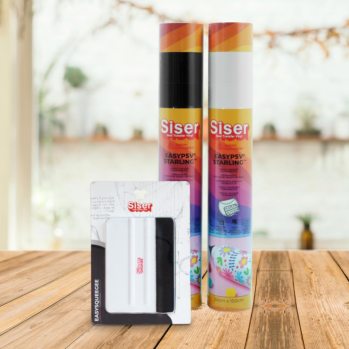 Siser Juliet® Pacchetto Starter - Include Plotter da Taglio ad Alta Definizione Juliet, Vinili Termoadesivi e Stampabili, Adesivi e Accessori