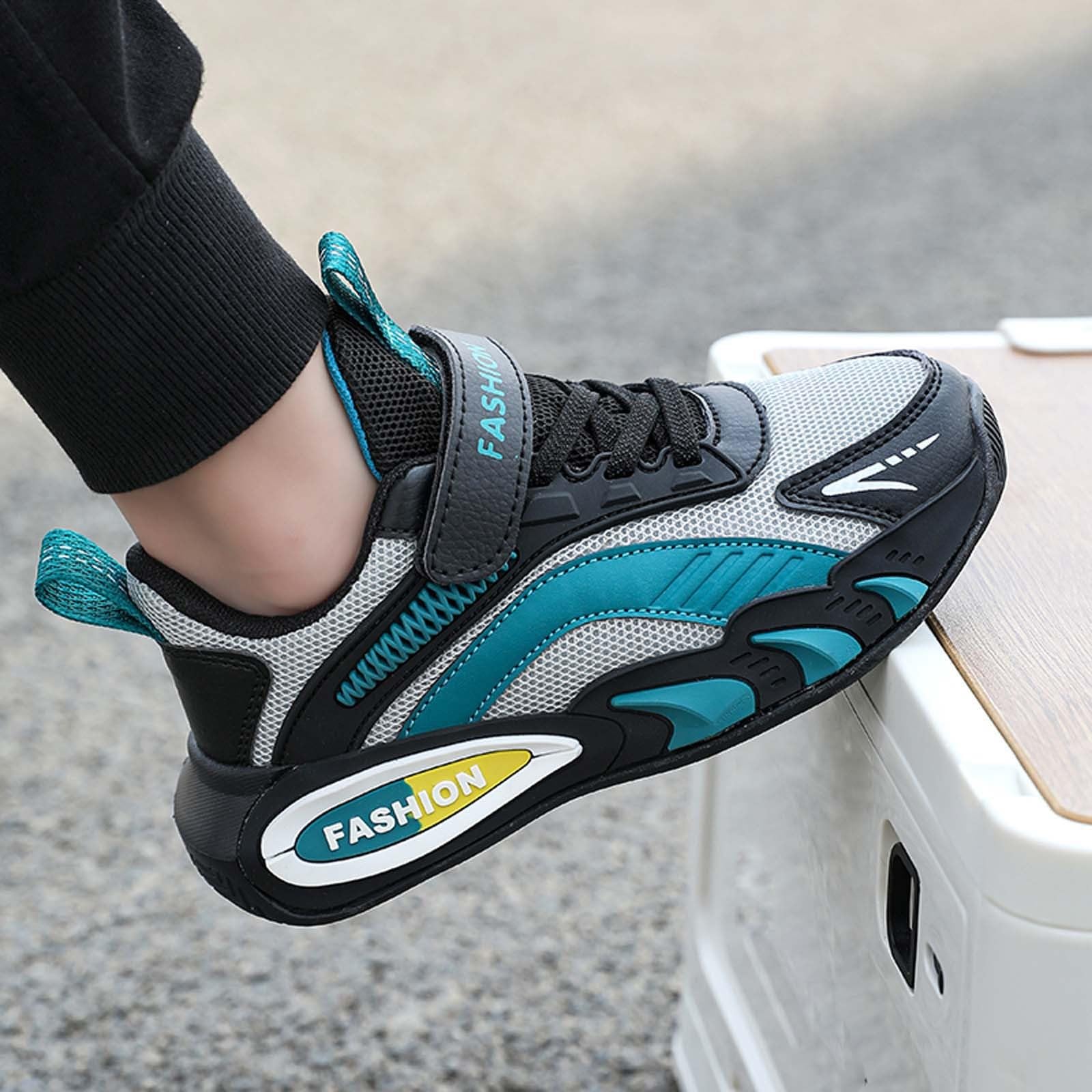 Scarpe da Corsa Ragazzo - Scarpe Ginnastica Bambino Estive Scarpe da Ginnastica per Leggere in Mesh Traspirante con Suola Morbida Comode Calzature Sportive per Sport Quotidiani e attività All'Aperto.