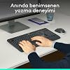 Logitech MK540 Wireless Keyboard and Mouse Set, Unifying USB Receiver, 10m Usage Distance, Liquid Spill Resistant, Adjustable Height, Black