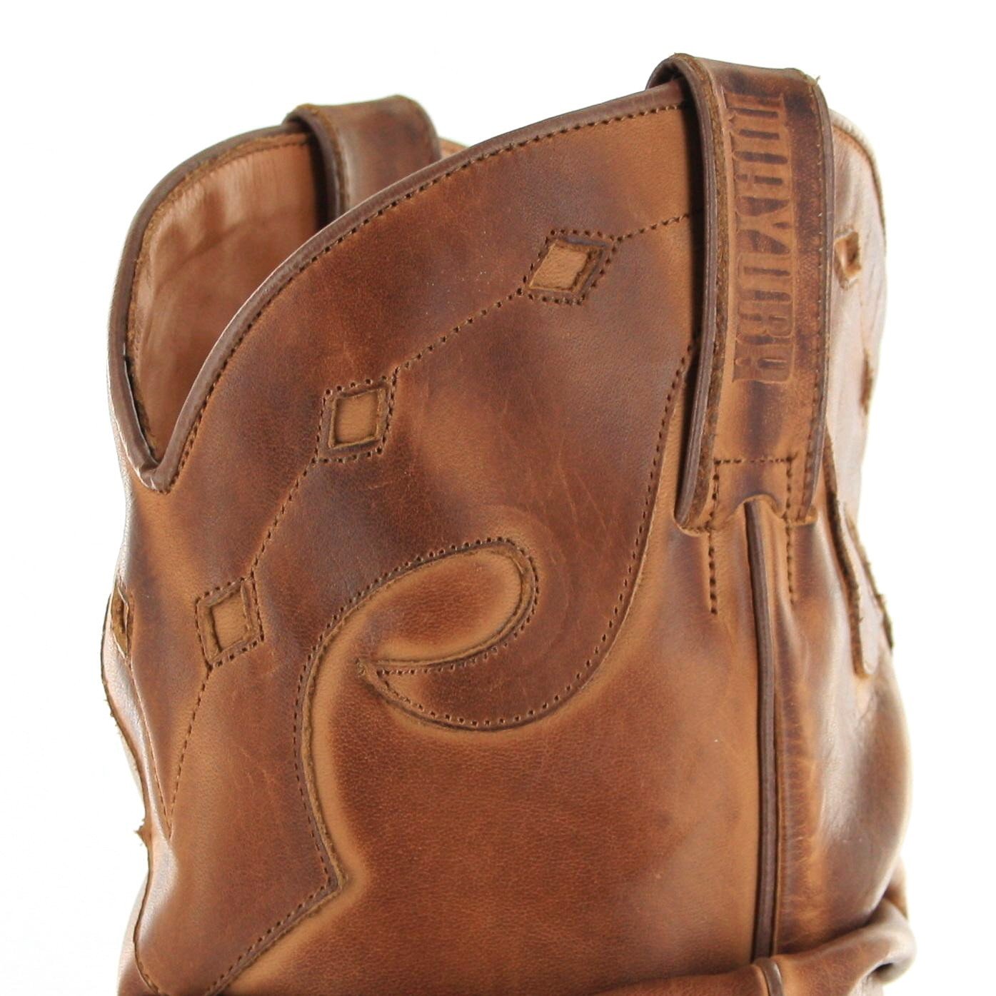 Mayura Boots Damern Westernstiefel 1952 Lederstiefel Braun