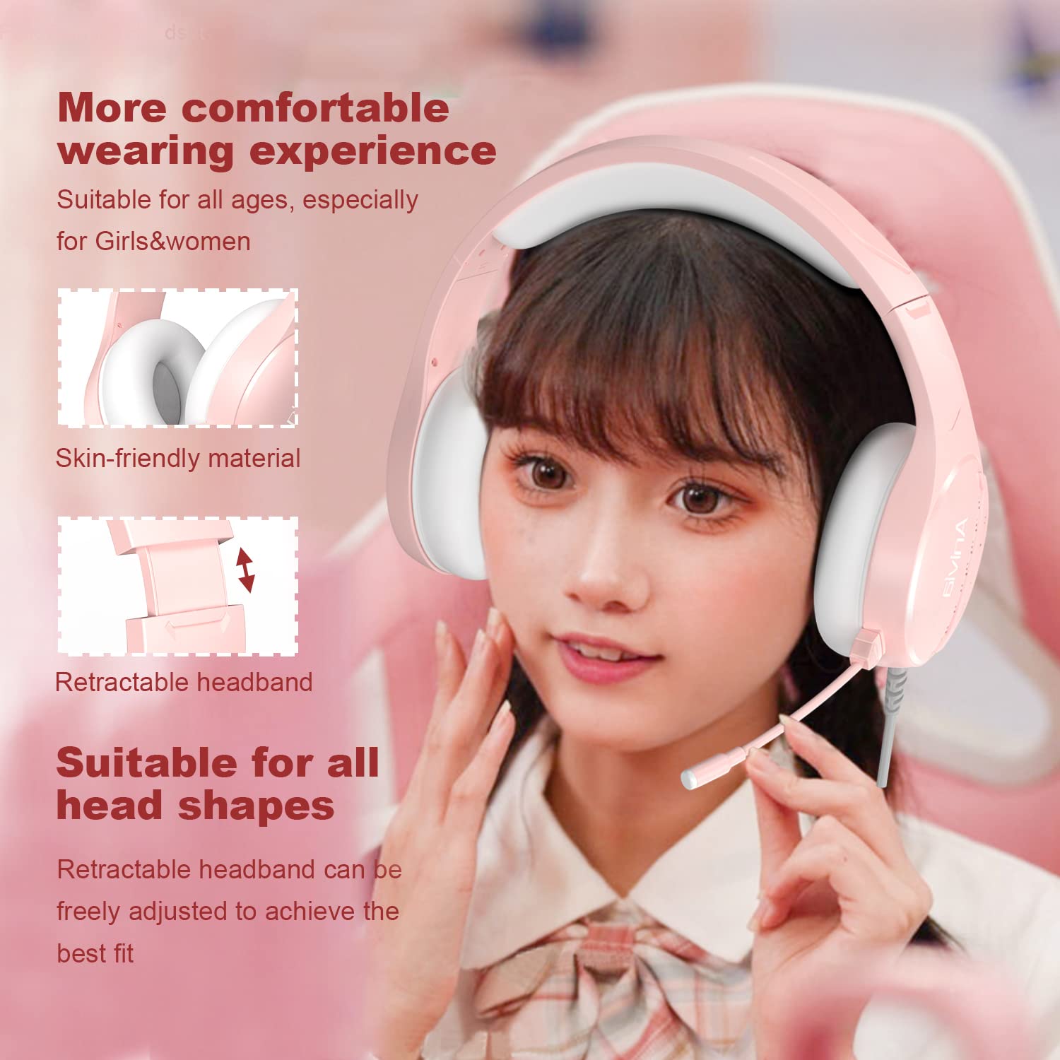 Gioteck FL-200 Wired Stereo Headset - Blue