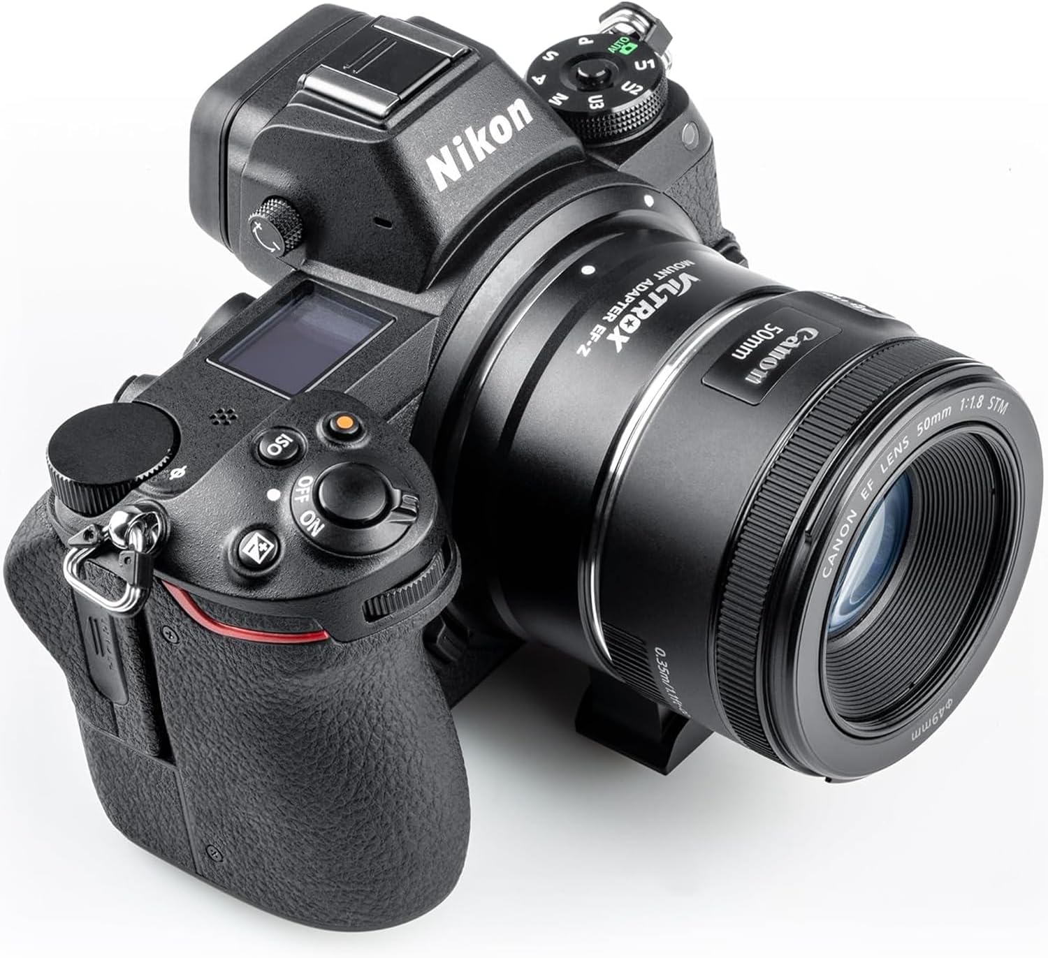 VILTROX EF-Z Lens Adapter Autofocus Lens Converter Ring for Canon EOS EF/EF-S Lens to Nikon Z Mount Cameras Z5 Z50 Z50II Z30 Z6 Z6II Z6III Z7 Z7II Zfc Z8 Z9