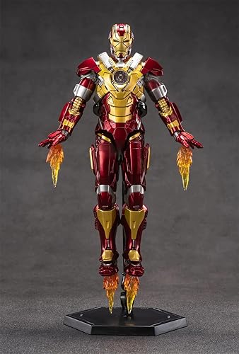 Miniatura 2 de Figura de acción Ironman Mark17 de 7 pulgadas, (escala 110), exquisita pintura, 20 articulaciones, juguete movible con muchos accesorios