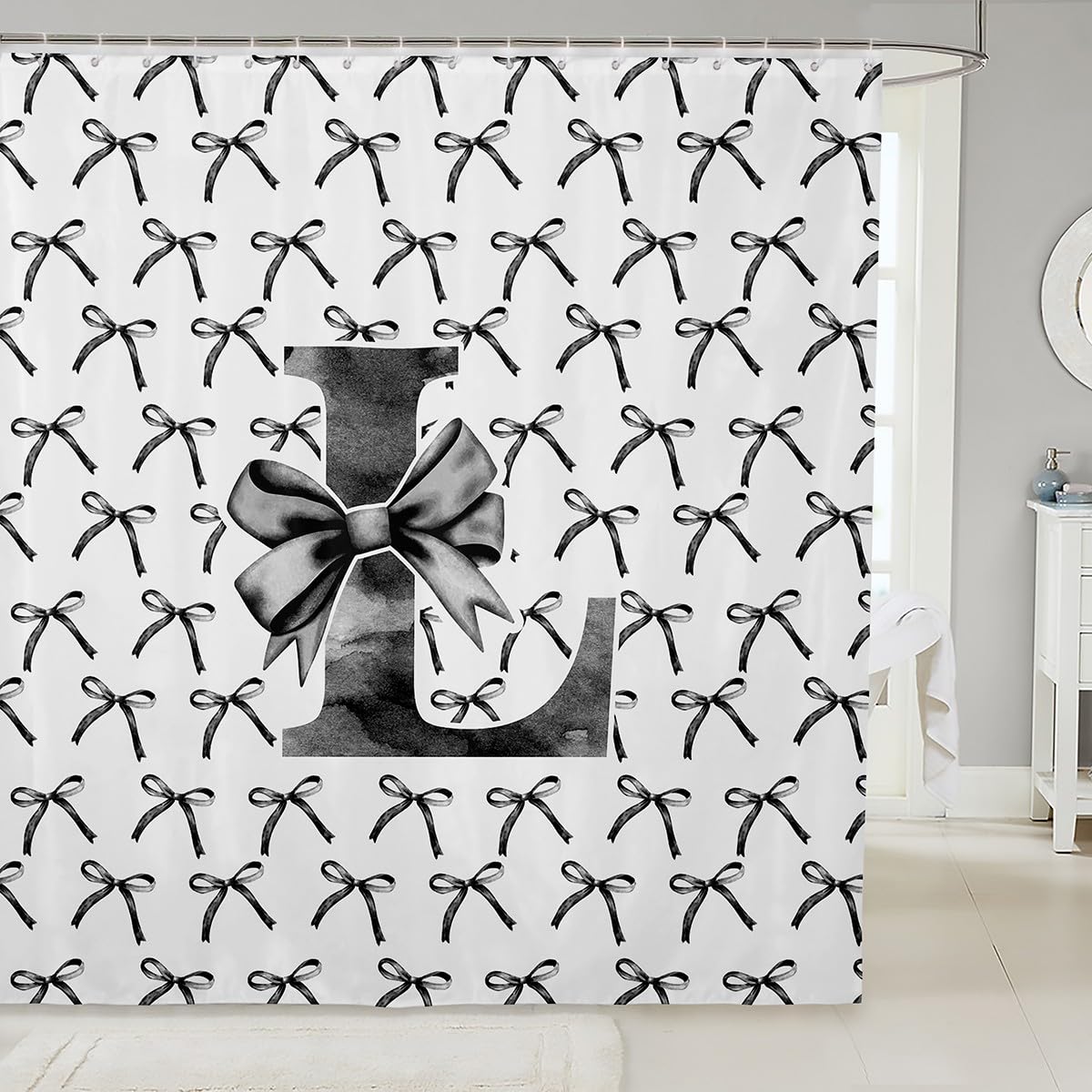 Rideaux de salle de bain aquarelle pour stopper les éclaboussures des enfants avec style