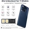 Teléfono desbloqueado con Android 14, hasta 8GB RAM, pantalla de 6.6 pulgadas, 32GB, azul | Celular 4G desbloqueado solo para T-Mobile, hasta 8GB RAM (3GB + 5GB virtual), expansión a 512GB, doble Nano SIM, batería 4000, cámara 13MP 7