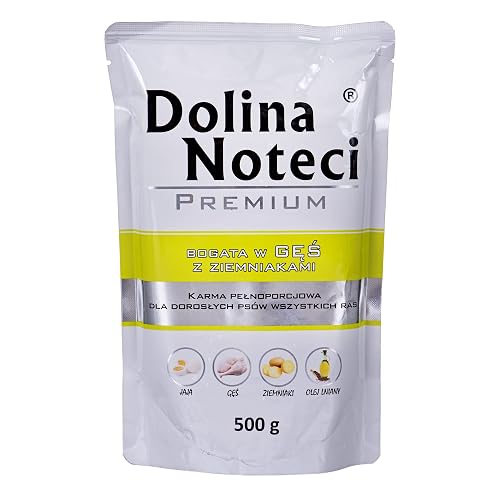 Comida Seca para Perros DNP Sp. z o.o. Dolina Noteci Dog 500G Ganso/Potato Sachetka / 10