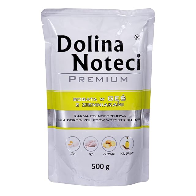 Comida Seca para Perros DNP Sp. z o.o. Dolina Noteci Dog 500G Ganso/Potato Sachetka / 10
