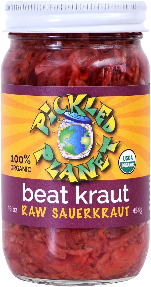 Pickled Planet, Beat Kraut Organic, 16 Ounce