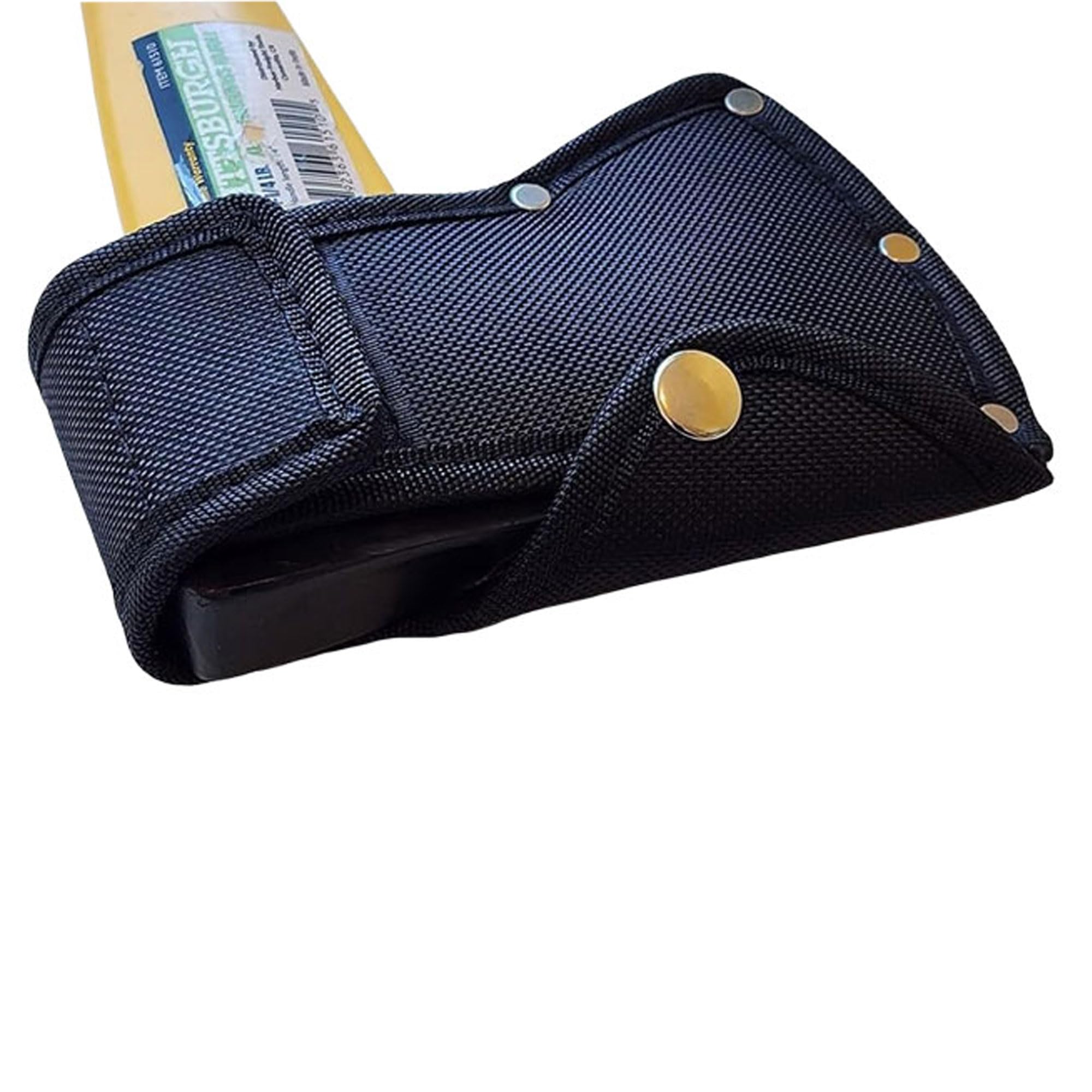 UCCKEYI Hatchet Head Sheath Holster, Black Axe Sheath Cover with Snap Fit for Fiskars X7,Lexivon V14 Camping Hatchets, Husky 1.25 lb, Harbor Freight 1.25 lb,Cold Steel Throwers and More