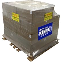 Kenco 3" X 2" Fragile Handle with Care Warning Stickers for Shipping and Packing - 500 Permanent Adhesive Labels Per Roll Pallet