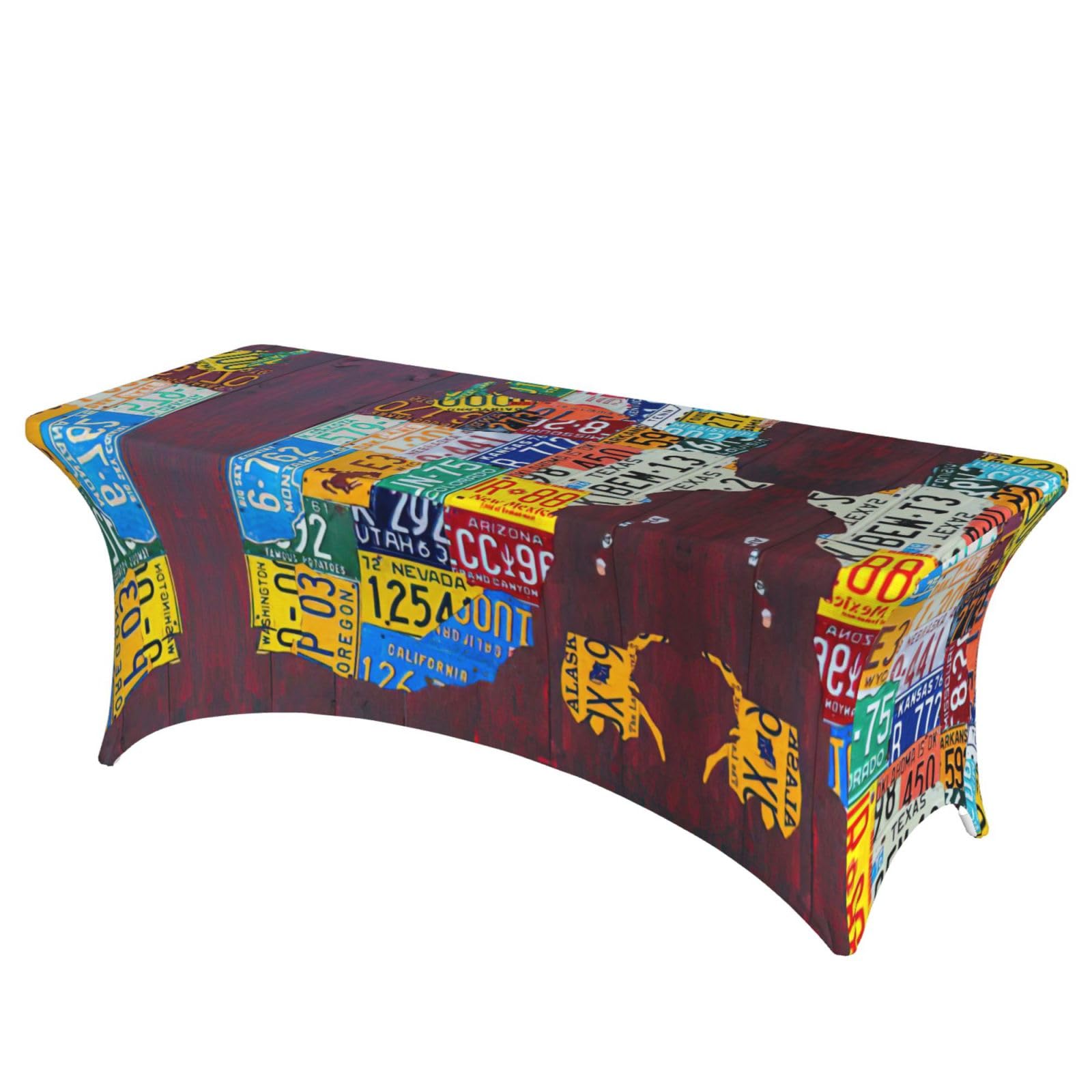 Nappe de table extensible élasthanne infroissable pour table 1,8m