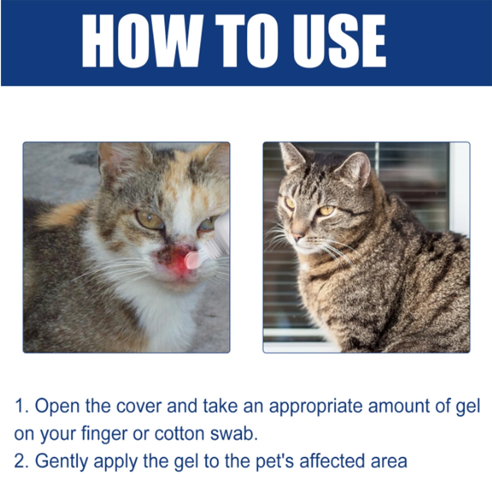 Gel Soin des Plaies pour Animaux,Gel de Soin des Plaies pour Chiens et Chats,Gel de Guérison Imperméable,Gel Apaisant pour Les Plaies pour Chats et Chiens
