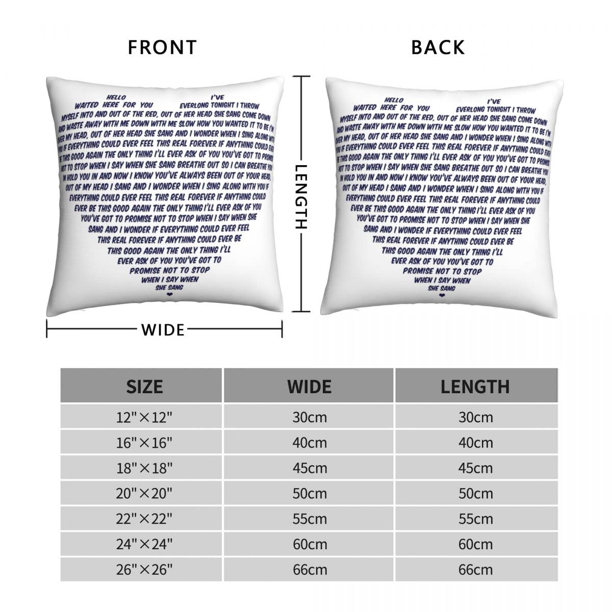 Funda de Almohada Cuadrada Poliéster Lino Terciopelo Estampado con Cremallera Decoración Funda de Almohada Funda de cojín para habitación 18quot; -como se Muestra, 60x60cm Terciopelo