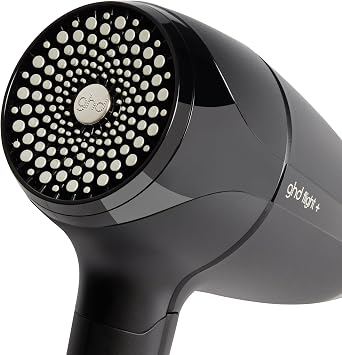 ghd Flight+ Travel Hair Dryer, Black | 1300w powerful airflow, Lightweight & compact, Suitcase-friendly, Folds flat for travel, Includes luxury travel case