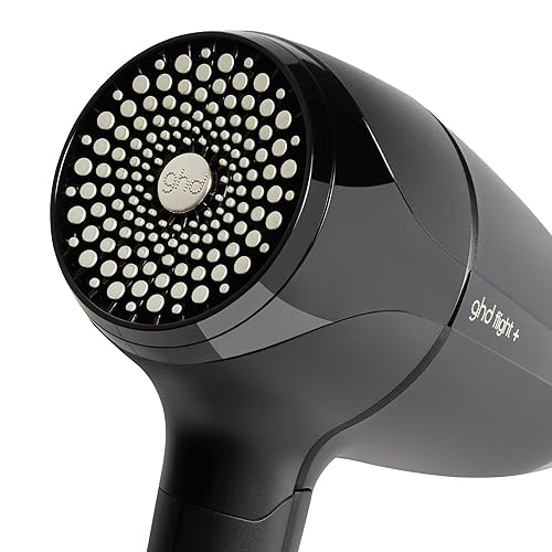 Miniatura 4 de ghd Flight+ - Secador de pelo de viaje Power Couple – Secador de pelo ligero, potente y compacto de 1300 W (negro) con spray de protección térmica