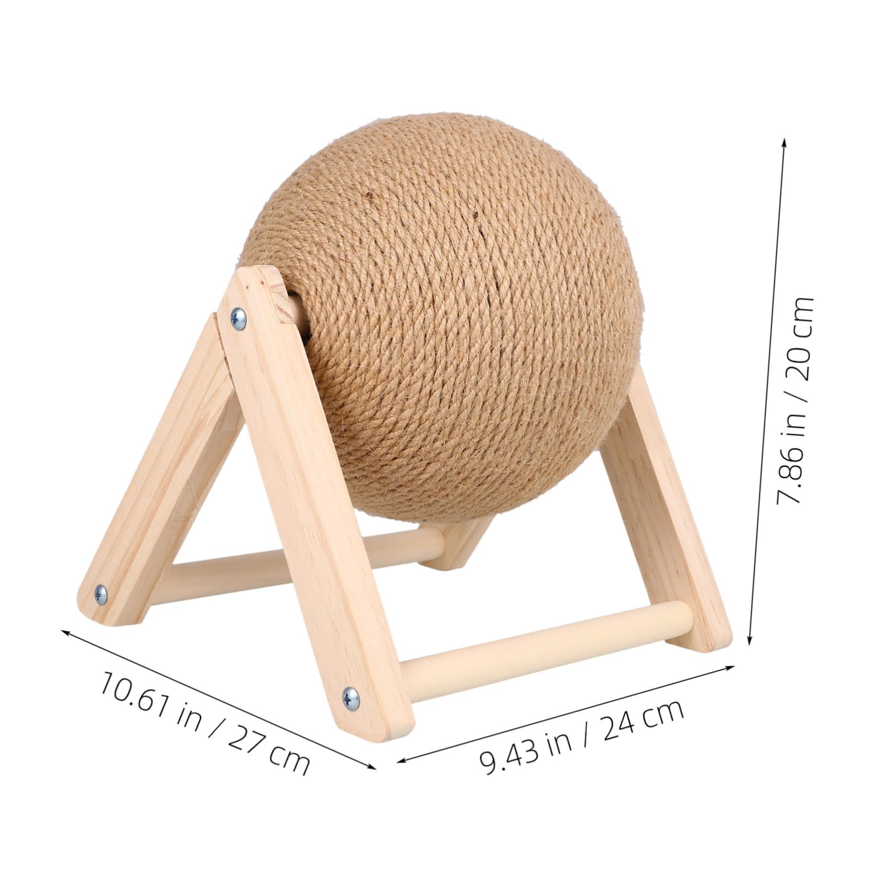 Kisangel Katzenspielzeug Kratzball Aus Sisal Für Katzen Interaktives Spielzeug Zur Krallenpflege Und Beschäftigung Für Katzen Und Kitten Einsamkeit Und Schützt Möbel