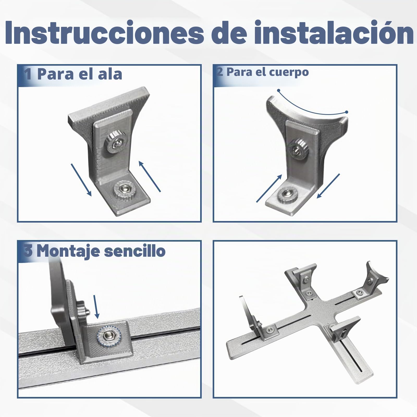 Perfeclan Soporte para Pintar Maquetas de Aviones. Soporte Fácil de Montar para Maquetas de Aviones.
