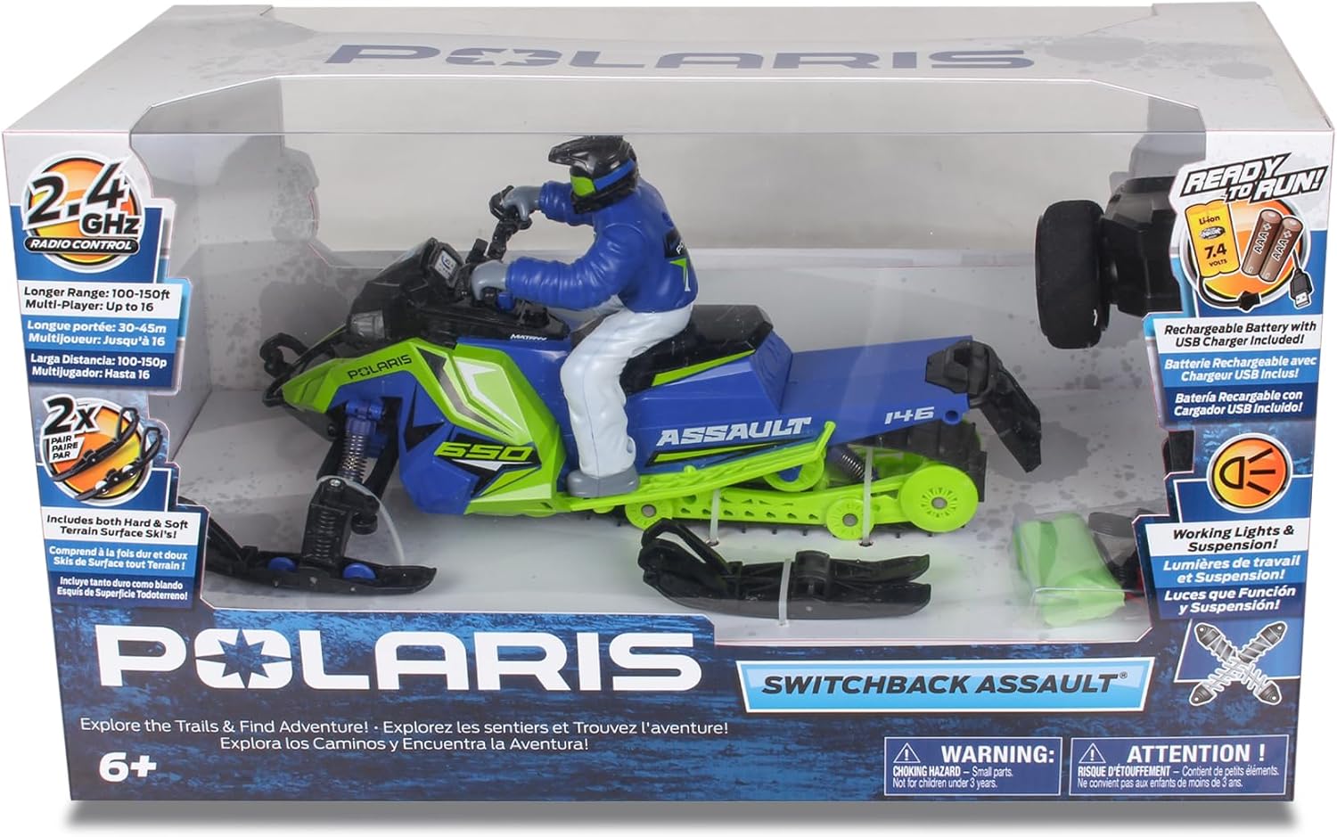 Polaris Switchback Assault with remote controller